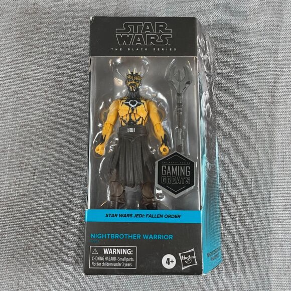 Hasbro Star Wars: Black Series Nightbrother Warrior 6" Figure Jedi Fallen Order - Picture 1 of 6